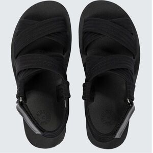 Dries Van Noten rope sport black sandals